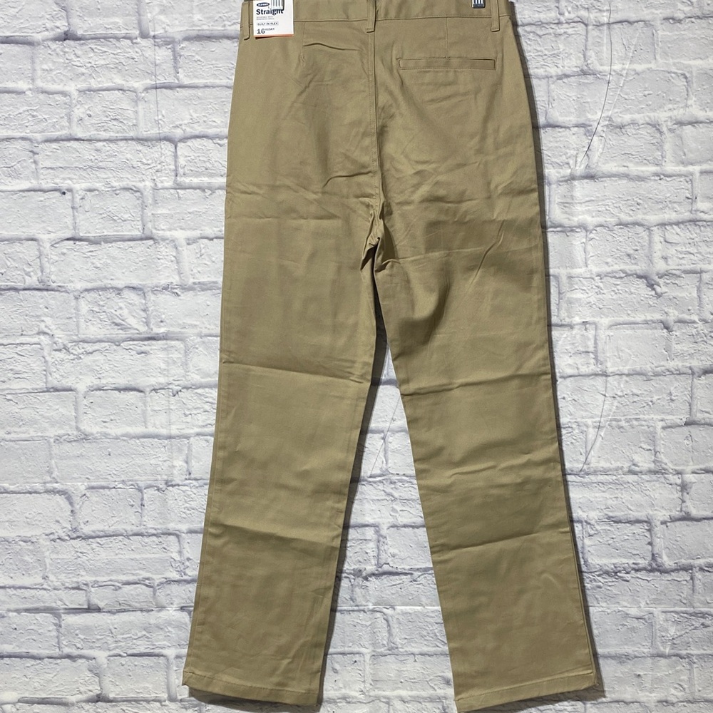 NWT Old Navy Women's Tan Chinos with Reinforced Knees